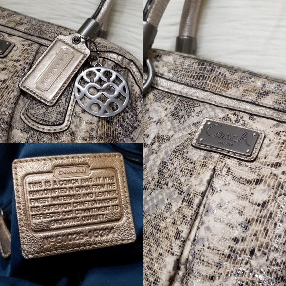Coach python bag - Picture 6 of 8